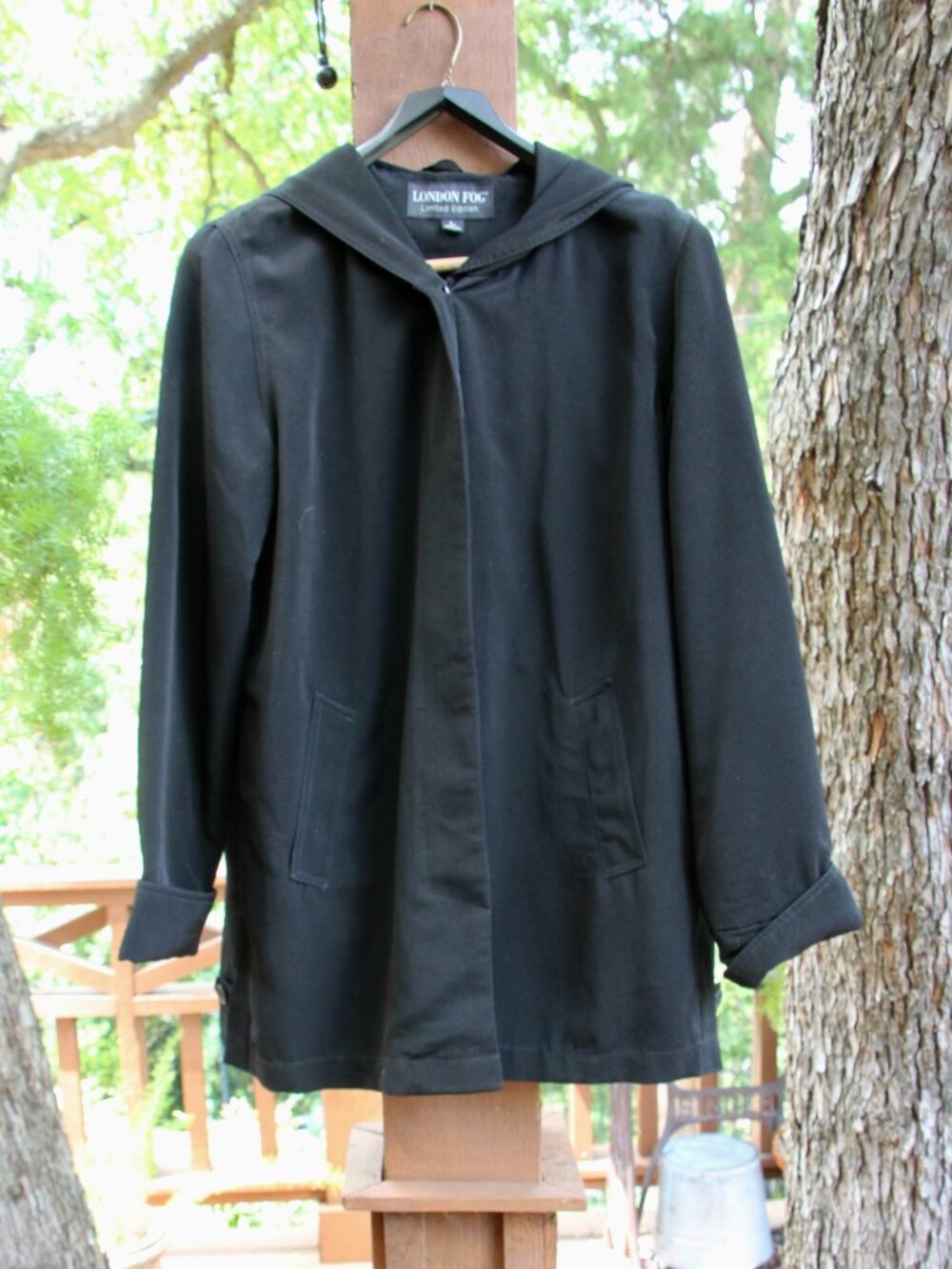 Ladies London Fog rain jacket size Large